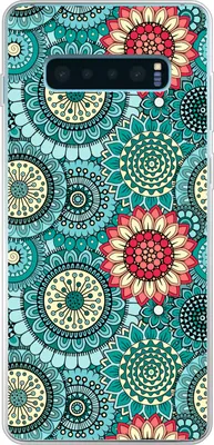 Produktbild von MuchoWow® Handyhülle Schutzhülle Hülle für Telefoonhoesje Samsung Galaxy S10 Lite Mädchen - Blumen - Muster - Mädchen - Kinder - Kinder Silikon Softcase Handy Hülle - Schutz
