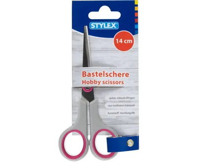 Obrázok produktu pre Bastelschere Spitz Blister Sty 42701 5,25´´