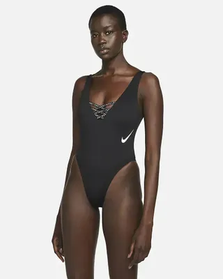 Image de Nike Swim U-Back One Piece Noir M