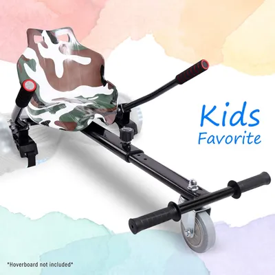 Produktbild von Hoverkart, Selbstausgleichender Elektroroller Zubehör Go Kart Fit Die meisten Auto Balance Scooter, Geschenk für Kinder