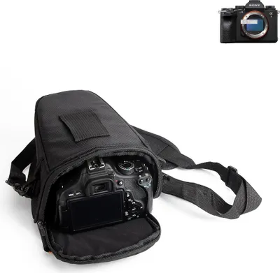 Produktbild von K-S-Trade Kameratasche Fototasche Schultertasche Umhängetasche kompatibel mit Sony Alpha 1 Colt  für Systemkameras Schutzhülle bag Zubehörtasche