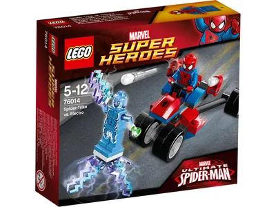 Produktbild von 76014 LEGO® DC Universe Super Heroes™ Spider-Trike vs. Electro Helden NEU