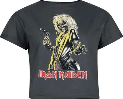 Produktbild von Iron Maiden T-Shirt Damen Amplified Collection - Killers charcoal M