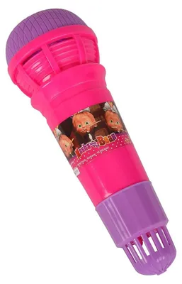 Produktbild von Spielzeugmikrofon Echomikrofon Kindermikrofon - ca. 24 cm - Mit Echoeffekt - Sortiert