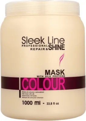 Zdjęcie produktu dla Sleek Line Colour, Maska do włosów, 1000 ml
