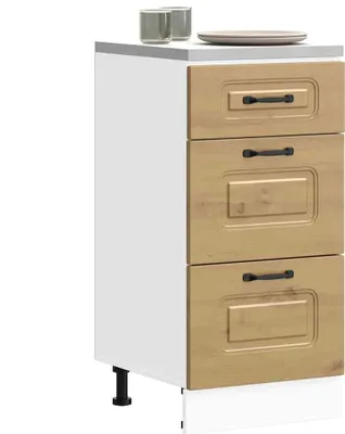Produktbild von Möbel Küchenunterschrank Kalmar Artisan-Eiche Holzwerkstoff - Küchenschränke 854249