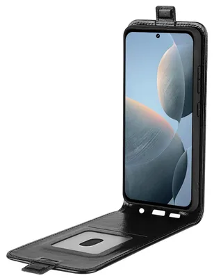 Immagine prodotto di Per Xiaomi Redmi K70E / Poco X6 Pro Custodia a libro nera Custodia protettiva Cover