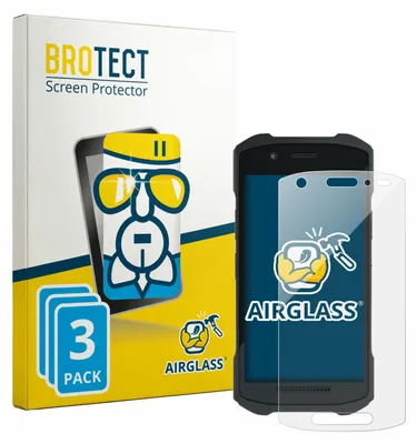 Produktbild von 3x BROTECT Schutzglas für Zebra TC21/ TC26 Schutzfolie Panzer Folie Glas Display Schutz klar