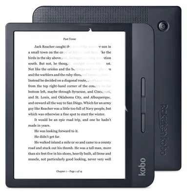 Produktbild von 2x Klarsichtfolie Displayschutz für Kobo Libra H2O 7 Zoll Displayfolie Kratzschutz