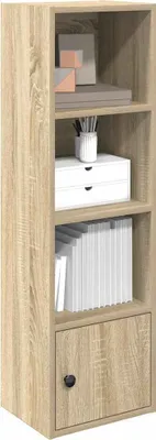 Produktbild von Möbel Bücherregal Sonoma-Eiche 31x24x102 cm Holzwerkstoff - Bücherregale"Design 2024" DE28325230