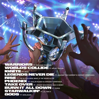 Produktbild von Various: League Of Legends Worlds Anthems Vol 1: 2014-2023 (Limited Edition) (Blue Vinyl) -   - (LP / L)
