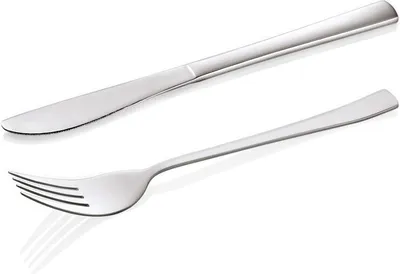 Produktbild von 96 tlg. Besteckest Gastro Hamburg ECO, 48x Messer, 48x Gabeln Chromstahl 18/0