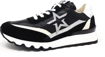 Zdjęcie produktu dla Paul Green damskie sznurowane buty sportowe czarne rozmiar 5½