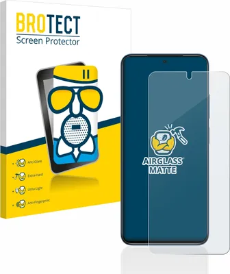 Produktbild von BROTECT Entspiegelungs Schutzglas für Xiaomi Redmi Note 11S Schutzfolie Panzer Folie Glas Display Schutz matt