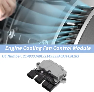 Image de N° 214933JA0E Module dedu ventilateur de moteur avec résistance pour Infiniti JX35 3.5L 2013 pour Infiniti QX60 Hybrid 2.5L 2014-2017 (1 pièce)