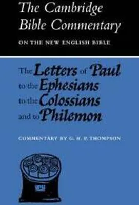 Obrázek produktu pro The Letters of Paul to the Ephesians to the Colossians and to Philemon