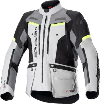 Obrázek produktu pro bunda BOGOTA PRO DRYSTAR, ALPINESTARS (šedá/tmavě šedá/černá/žlutá fluo, vel. M)
