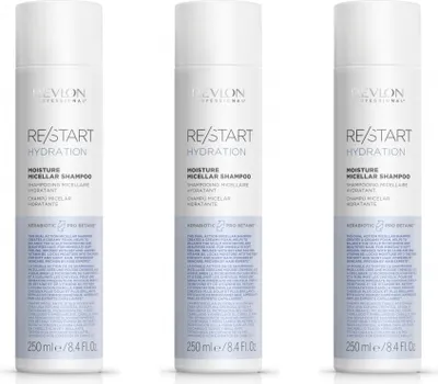 Produktbild von Re/Start Hydration Moisture Micellar Shampoo 3x250 ml