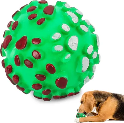 Obrázek produktu pro Verk 19040 Míček pro psy pískací 7 cm, color