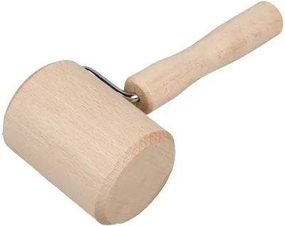 Produktbild von Eckenroller Teigrolle zylindrisch aus Holz für Backblech Ecken