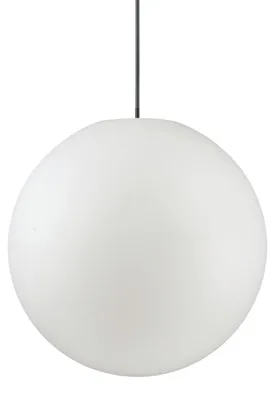 Zdjęcie produktu dla Ideal Lux 136004 Sole lampa zewnętrzna wisząca kula Ø 40cm biała lampa kula