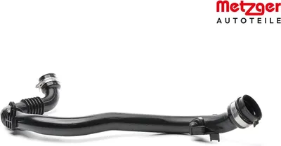 Image de Tuyau d'air de suralimentation refroidisseur d'air de suralimentation gauche METZGER pour RENAULT CLIO III