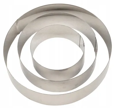 Produktbild von Brunbeste BB-1588 Edelstahl Kuchenform 24x24cm verstellbar