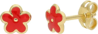 Produktbild von JuwelmaLux Kinder Ohrstecker JL14-06-0199 333 Gold Blume