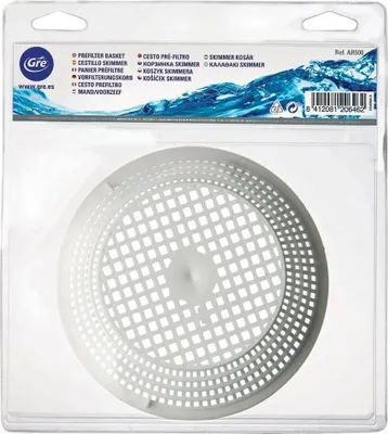 Produktbild von Gre AR500, Abschäumerkorb, Weiß, Kunststoff, Rund, 55 mm, 16,3 cm