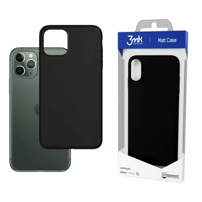 Produktbild von 3MK Matt Case, Mantelhülle, Apple, iPhone 12 Pro Max, 17 cm (6.7"), Schwarz