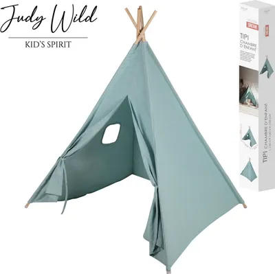 Produktbild von Judy Wild Kinder Zelt Kinderzelt Tipi 53421 himmelblau