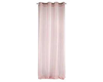 Produktbild von Design91 Vorhang ADEL rosa 140x250 cm  Ösen Ösenvorhang
