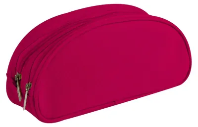 Image de Clairefontaine Oval 2 fermetures éclair Schlamperm 22 x 8 x 10 cm