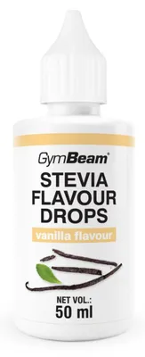 Produktbild von GymBeam - Stevia Flavour Drops, 50 ml, Vanille