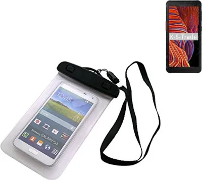 Produktbild von K-S-Trade Schutz Hülle Handy Hülle Kompatibel mit Samsung Galaxy XCover 5 Beach Bag wasserdicht 16cm x 10cm Schutzhülle Staub Sand Flachwasser