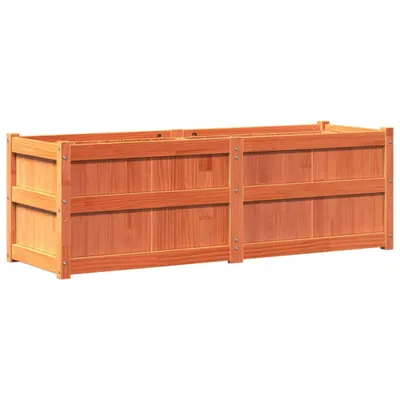 Zdjęcie produktu dla vidaXL Sadzarka wosk brązowy 150x50x50 cm lite drewno sosnowe
