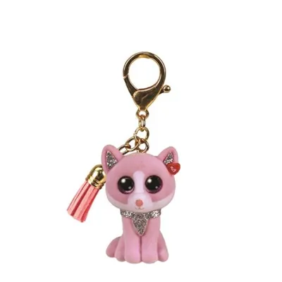 Image de Mini Boos clip Fiona - chat rose