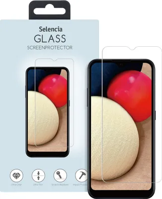 Produktbild von Selencia Displayschutz aus gehärtetem Glas Samsung Galaxy A02s / A03(s)