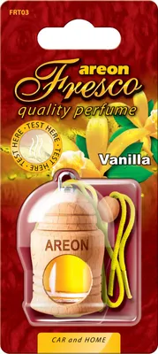 Produktbild von 2x Original Areon FRESCO Autoparfüm Duftdose Duftbaum Lufterfrischer Vanille