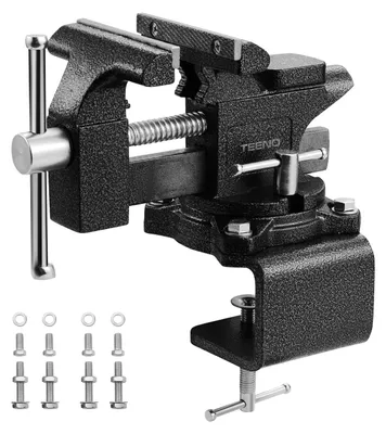 Produktbild von Werkbank-Set mit Spannzange aus Gusseisen und Hochspannungsfähigkeit