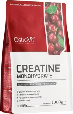 Productafbeelding van OstroVit Creatine Monohydraat, kersensmaak, 1000 g