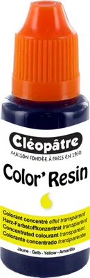 Immagine prodotto di Colles & Couleurs Cléopatre Colorante trasparente per resina cristallina 15 ml giallo - 1 pz.