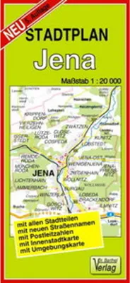Image de Iéna 1 : 20 000. Plan de la ville