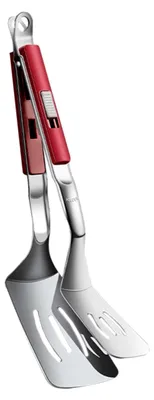Produktbild von Edelstahl Kochzange Servierzange Metallzange Pfannenwender Küchenhelfer