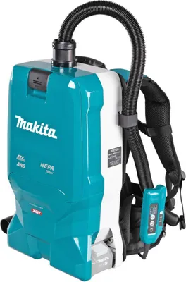 Produktbild von Makita vc012gz01 Rucksackstaubsauger | ohne Akkus und Ladegerät | mit Verbindung. 3 Adapter und AWS-Sender | im Karton - vc012gz01