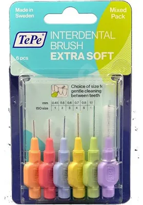 Immagine prodotto di TePe Scovolini interdentali extra morbidi 1-6 Mix 6 pz