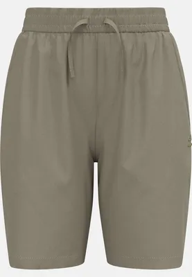 Beige Odlo Essentials Wandershorts mit elastischem Bund und Kordelzug