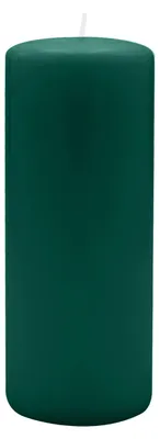 Produktbild von Stumpenkerzen 300 x Ø 100 mm, Dunkelgrün, 2 Stück