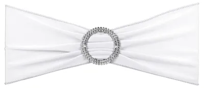 Produktbild von Elastische Stuhlbänder für Hochzeiten und Feiern, Set mit 25 Stück