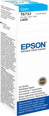 Produktbild von Epson T6732 - 70 ml - Cyan - original - Nachflltinte